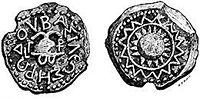 Miedziane monety Heroda. Źródło: Wikipedia