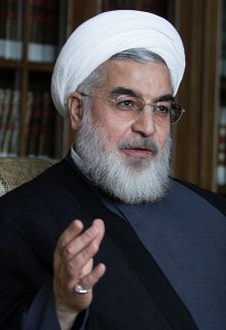 Hassan Rouhani, fot. Mojtaba Salimi,  źródło: Wikimedia