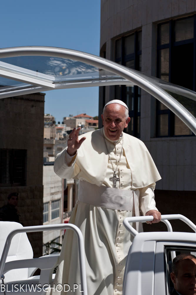 Papież Franciszek w Betlejem