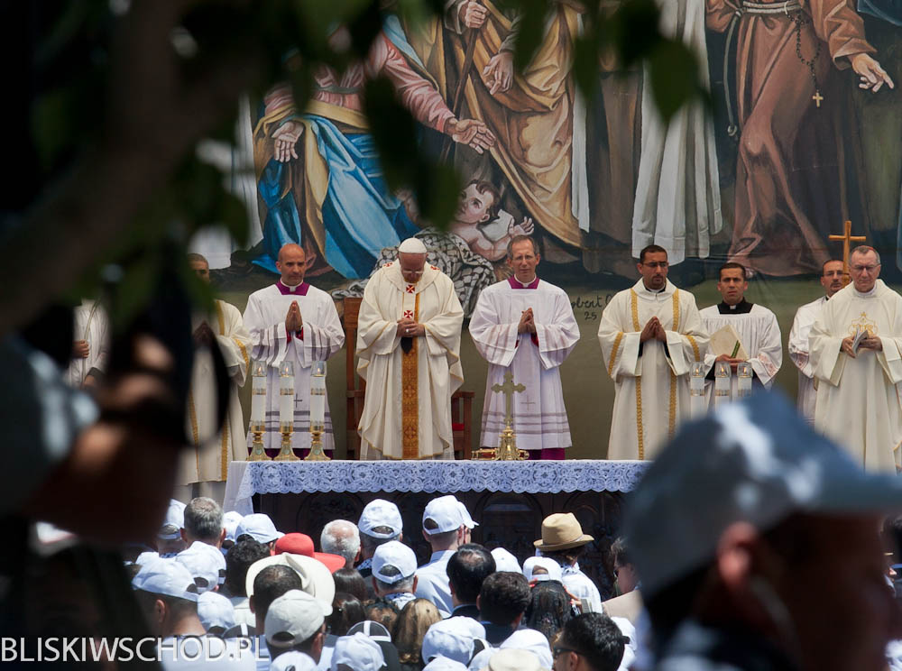 Wizyta Papieża Franciszka w Betlejem